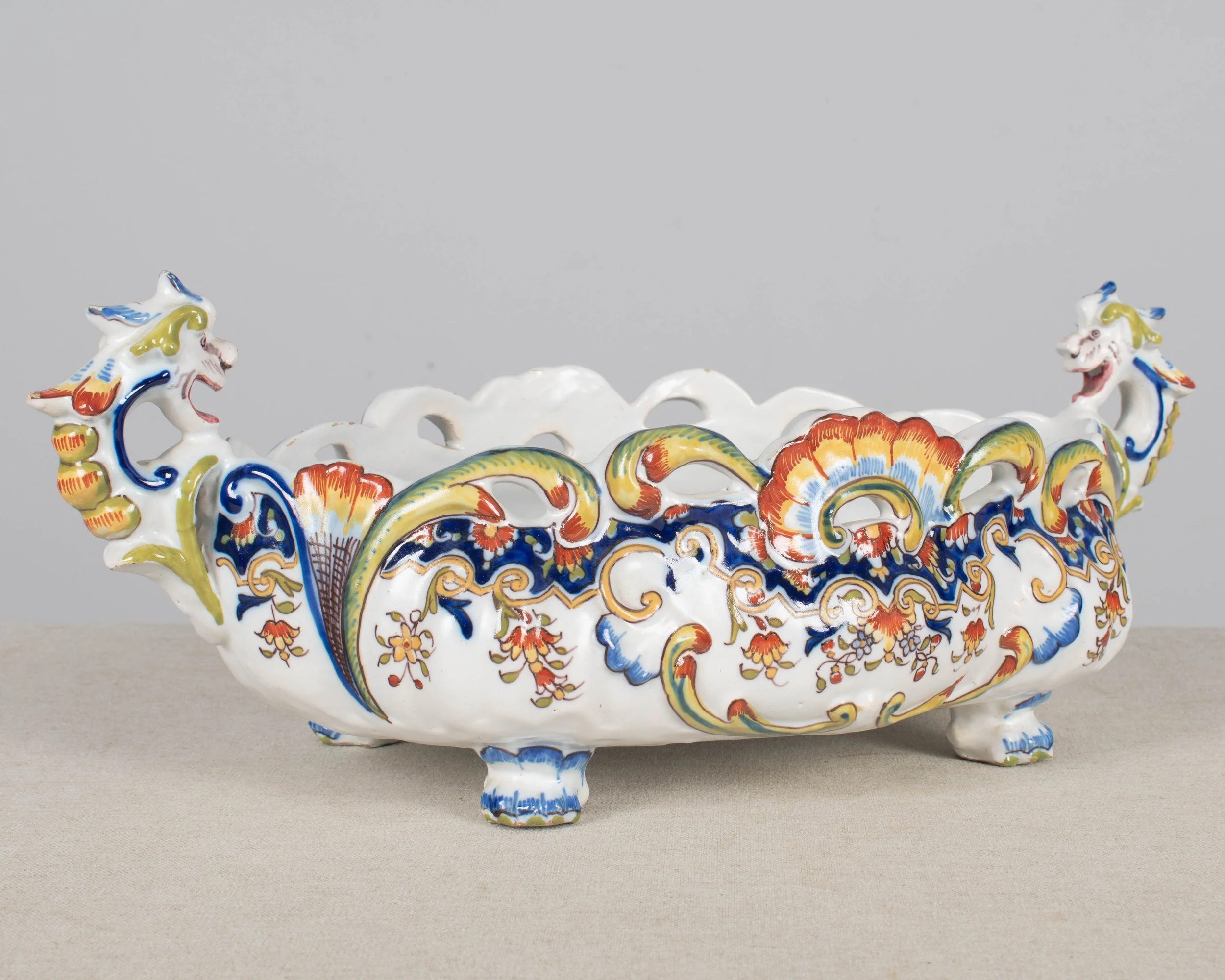 Olivier Fleury French Antiques-Antique French Ceramics for Sale